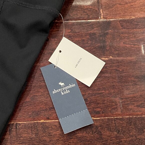 Abercombie Kids Girls' YPB Flare Leggings - Big Kid Size 9/10, Black, NWT - Picture 8 of 8